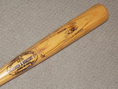 Steve Garvey H&B Game Used Signed Bat Los Angeles Dodgers Padres Cover