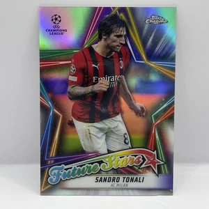 2021-22 Topps Chrome UEFA Champions League Sandro Tonali Future Stars FS-15 - Bild 1 von 2