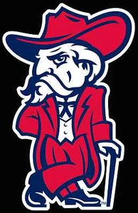 Colonel Reb 5" große Autoaufkleber - 10er Pack - Ole Miss - Bild 1 von 2