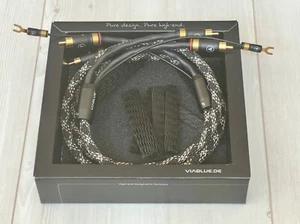 VIABLUE NF-S5 T8 RCA auf RCA Phonokabel / Länge 1,5m / Neuware € 650,-- - Bild 1 von 5