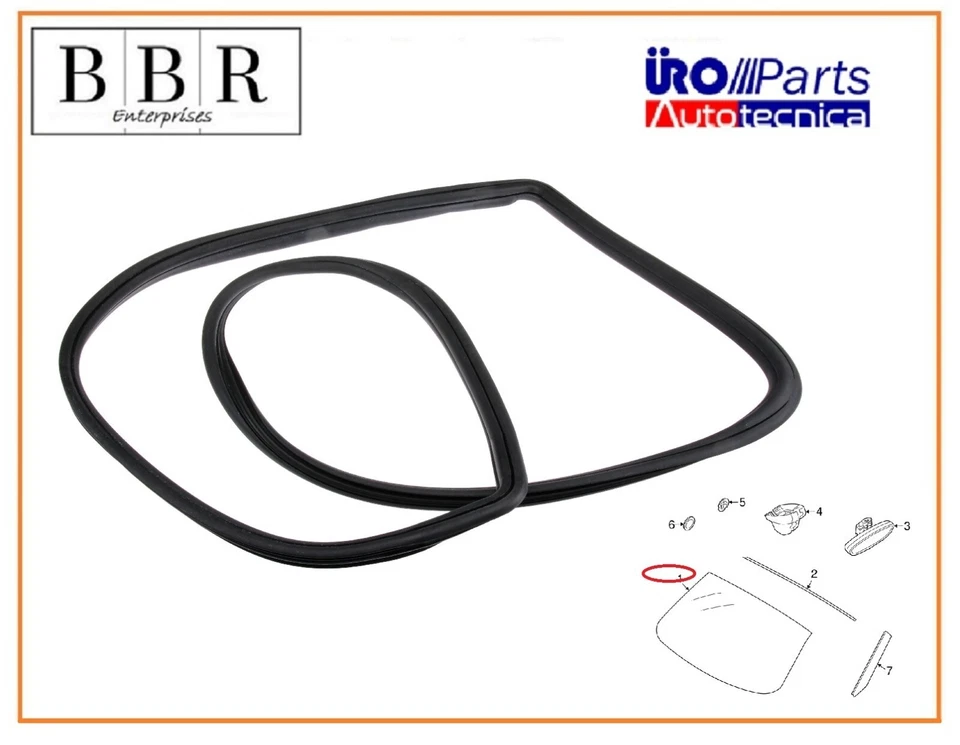 BMW E10 67-76 1600 2002 200Tii WINDSHIELD SEAL 51317440104 - Image 1 of 1