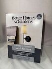 Better Homes & Gardens Matte Black Wall Sconce With LED Bulb