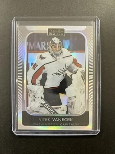 Vitek Vanecek 2021-22 O-Pee-Chee Platinum Base Rainbow #73 Washington Capitals - Picture 1 of 2