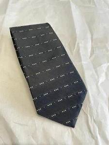 Corbata Tommy Hilfiger Para Hombre 100% Seda Rojo Blanco Azul Lunares Hecha en EE. UU. - Imagen 1 de 13