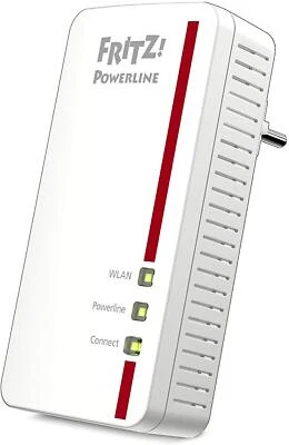 AVM Fritz Powerline 1260 Single 1200MBit/s WLAN-Access Media-Streaming NAS