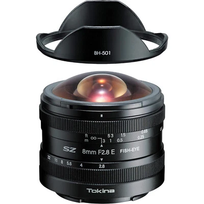 Tokina SZ 8mm F2.8 Fisheye MF Lens For Sony E Mount Camera - Image 1 of 4