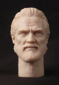 JEFF BRIDGES "TRON" CUSTOM RESIN UNPAINTED HEAD SCULPT Action figures 1/6 Scale - Bild 1 von 3