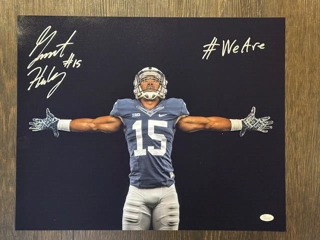 Penn State Grant Haley Signed/Inscribed 16x20 Photo JSA COA - Image 1 of 1