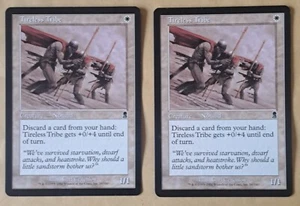 2x Tireless Tribe - MTG Odyssey ODY Common Excellent (EX) - Imagen 1 de 2
