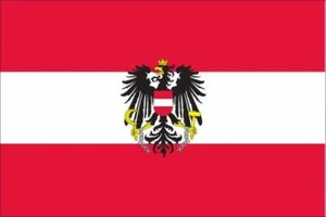 Österreich Fahne Flagge Hissflagge Nationalfahne mit Ösen ca 150x90 cm - Bild 1 von 1