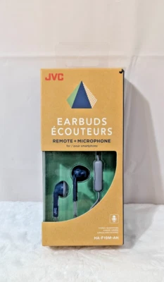 Auriculares JVC HA-F19M-AH-K Azul/Gris Intrauditivo 1 Botón Control Remoto con Micrófono Foto 1 de 2