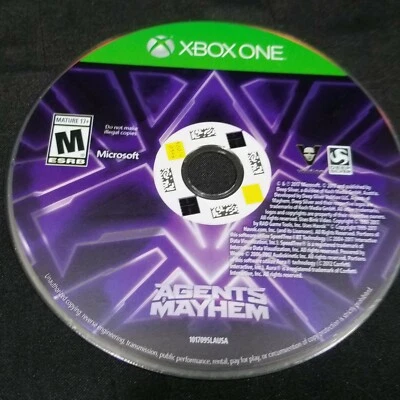 Agents of Mayhem - Microsoft Xbox One Disc only - Image 1 of 2