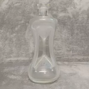 Jacob Bang Holmegaard "Kluk Kluk" Glass Decanter Mid-Century Hour-Glass Shaped - Picture 1 of 15