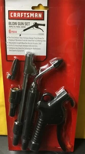 Craftsman 9-16390 Blow Gun Kit (6 Piece) Brand New NOS - Picture 1 of 2