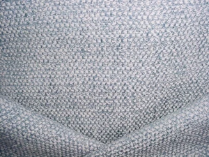 2-5/8Y Clarke & Clarke F0581 Angus Pulver blau strukturiert gewebt Polsterstoff - Bild 1 von 4