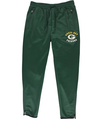STARTER Mens Green Bay Packers Athletic Jogger Pants, Green, Large Cover