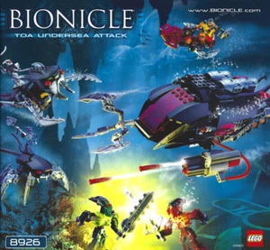 Lego Toa Undersea Attack 8926 BIONICLE Minifigure Building Set - Picture 1 of 5