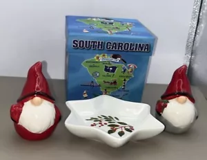 Gnome Salt & Pepper Shakers By Postcard Factory - Picture 1 of 1