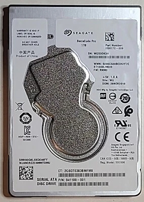 NEW Original HP 15-CB035WM 1TB Hard Drive 766644-005 Seagate ST1000LM049 7200rpm - Image 1 of 4