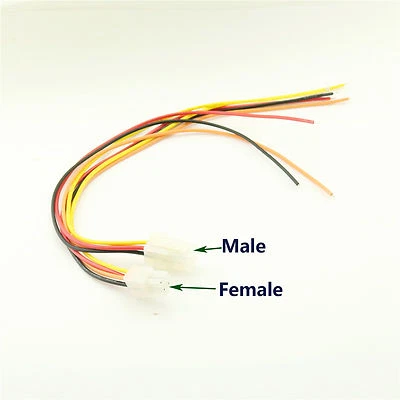 ATX 4 Pin 2 X 2 Pin Male & Female Motherboard CPU EPS Power Supply Adapter Cable - Image 1 of 4