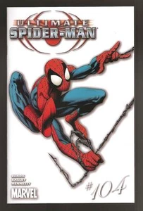 Libro de cómics de Marvel Ultimate Spider Man 104 casi nuevo + variante blanca escasa sin leer bonito - Imagen 1 de 2
