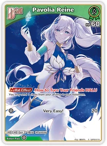 Hololive OCG Pavolia Reine hBP02-019 S Special Quintet Spectrum - Picture 1 of 1