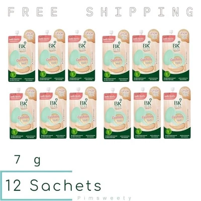 12 Sachets X 7 g BK Acne Cushion AntiPollution SPF50+ PA++++ Sunscreen Facial - Image 1 of 4