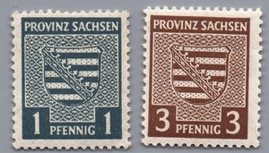 All. Besetzung SBZ Michel-Nr. 73 Xy + 74 Xy postfrisch geprüft - Picture 1 of 2