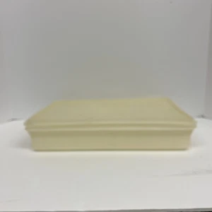 "Contenedor rectangular vintage Tupperware 290-2 con tapa 13" x 9" x 2,5""" - Imagen 1 de 5