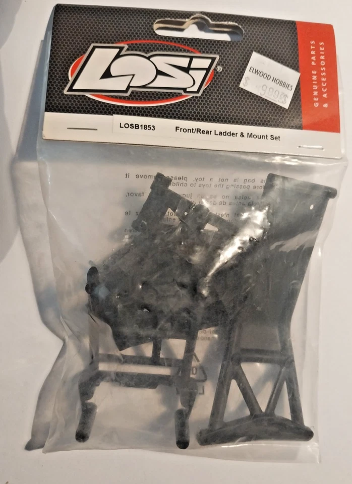 LOSI RC LOSB1853 Front & Rear Ladder & Mount Set Mini ReadyLift SCT - Image 1 of 3