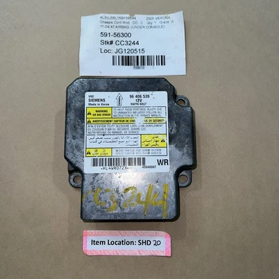 2005-06 SUZUKI VERONA SRS MÓDULO DE CONTROLE FABRICANTE DE EQUIPAMENTO ORIGINAL 96406539 - Imagem 1 de 4