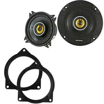 Kicker CSC 2-Way 300W Coaxial Speakers to fit BMW 3-Series 2011-19 Front or Rear - Image 1 of 4