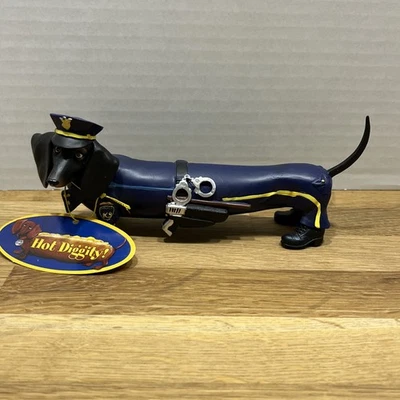Westland 2009 Hot Diggity Cop Dog Dachshund #16453 with original tag - Image 1 of 4