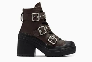 Converse Chuck 70 De Luxe Absatz Leder & Schnallen - Bild 1 von 8