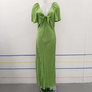 Oliver Bonas Dress Women's UK Size 12 Green Midi New RMF-FPL16 - Picture 1 of 5
