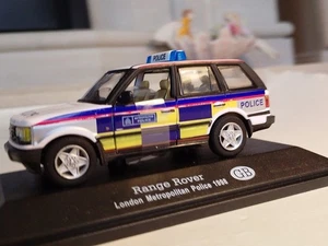 LOVELY Cararama 1:43 RANGE ROVER 4.6 HSE Police Mint With Stand - Picture 1 of 15