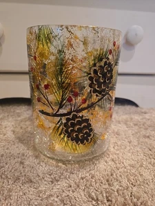 Home Essentials 8 Inch Candle Holder Pine Cones - Picture 1 of 6