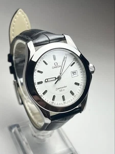 OMEGA Seamaster 120M 2511.31 White Dial Quartz 36mm Sapphire Serviced New Strap - Picture 1 of 17