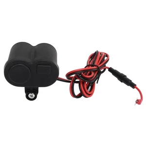 Motorrad Zigarettenanzünder Universal 12V-45V Wasserdicht Staubdicht USB CH - Zdjęcie 1 z 22