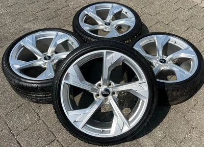 4 ORIGINAL 20" ALU WINTERRÄDER AUDI RS4 RS5 8W 275/30R20 97W 8W0601025DR FREIHAU - Bild 1 von 4