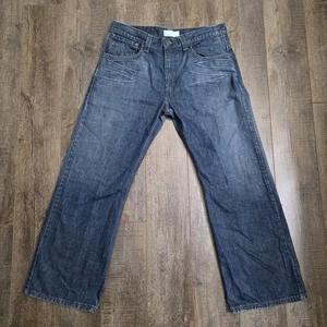 Vintage Levis Silver Tab Jeans Herren 33x30 blau niedrig lockere Passform Baggy Bootcut Y2K - Bild 1 von 14