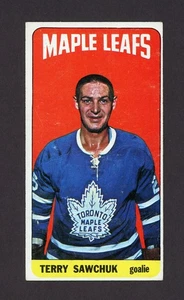 1964-65 TOPPS TALLBOYS #6 TERRY SAWCHUK 27488 - Picture 1 of 2