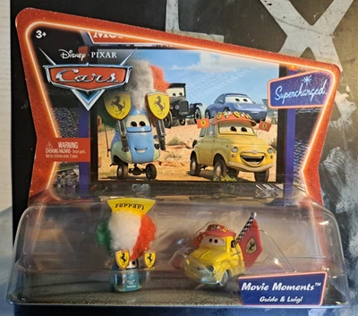 CARS - LUIGI & GUIDO FERRARI FANS - Mattel Disney Pixar - Immagine 1 di 2