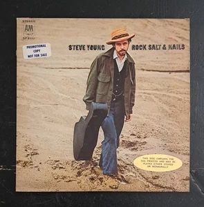 Steve Young "Rock Salt & Nails" 1969 Vinyl Record In Near Mint- Condition! - Picture 1 of 6