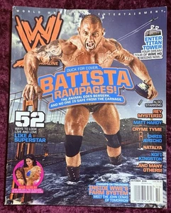 WWE WRESTLING MAGAZIN OKTOBER 2008 BATISTA Wrestling Magazin WWF - Bild 1 von 3