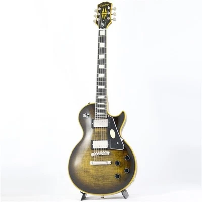Epiphone Inspirada en Gibson Les Paul Custom Widow Yellow Burst Modelo Exclusivo Foto 1 de 4