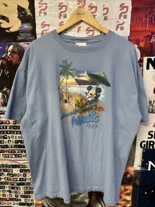 🔥Vintage Y2K 2006 Walt Disney Cruise Line Castaway Cay T-Shirt Gr. XXL 24,5 x 29 - Bild 1 von 5
