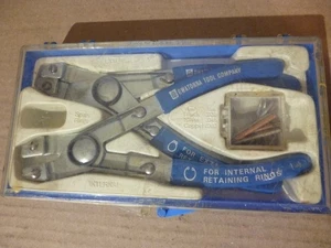 OTC OWATANNA TOOL CO. INTERNAL EXTERNAL SNAP-RING PLIER SET 7053-K USA - Bild 1 von 11