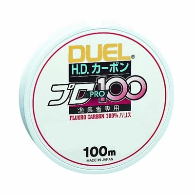 Duel Harris HD Profesional 100S Fluorocarbono 100m 3: Transparente H1118 Foto 1 de 2