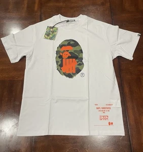 BAPE X Undefeated Sport Is War Ape Head Tee Japan Size Large US Medium - Picture 1 of 3